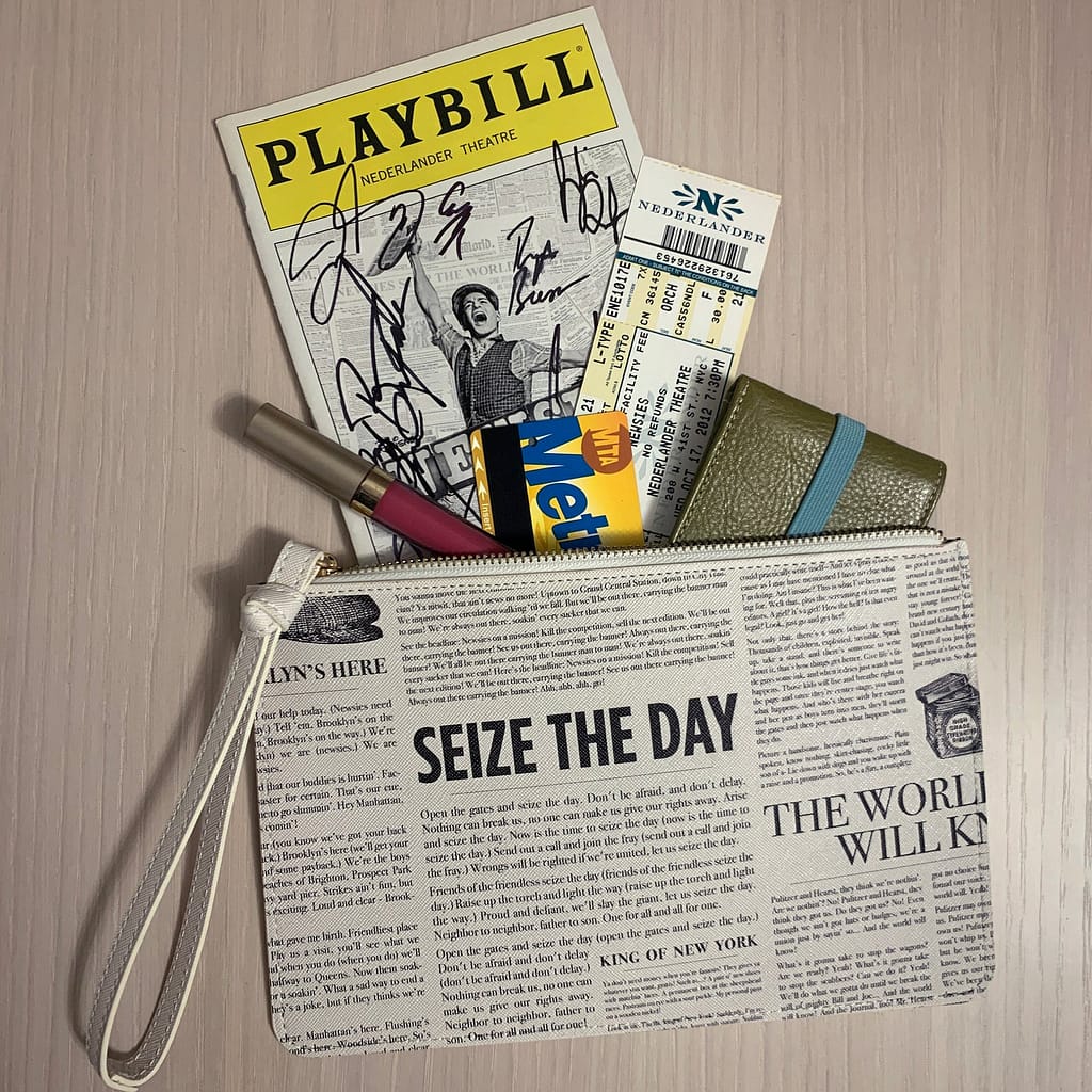 Newsies Clutch Bag